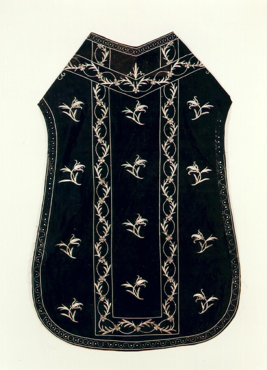 pianeta - manifattura siciliana (Prima metà sec. XIX)