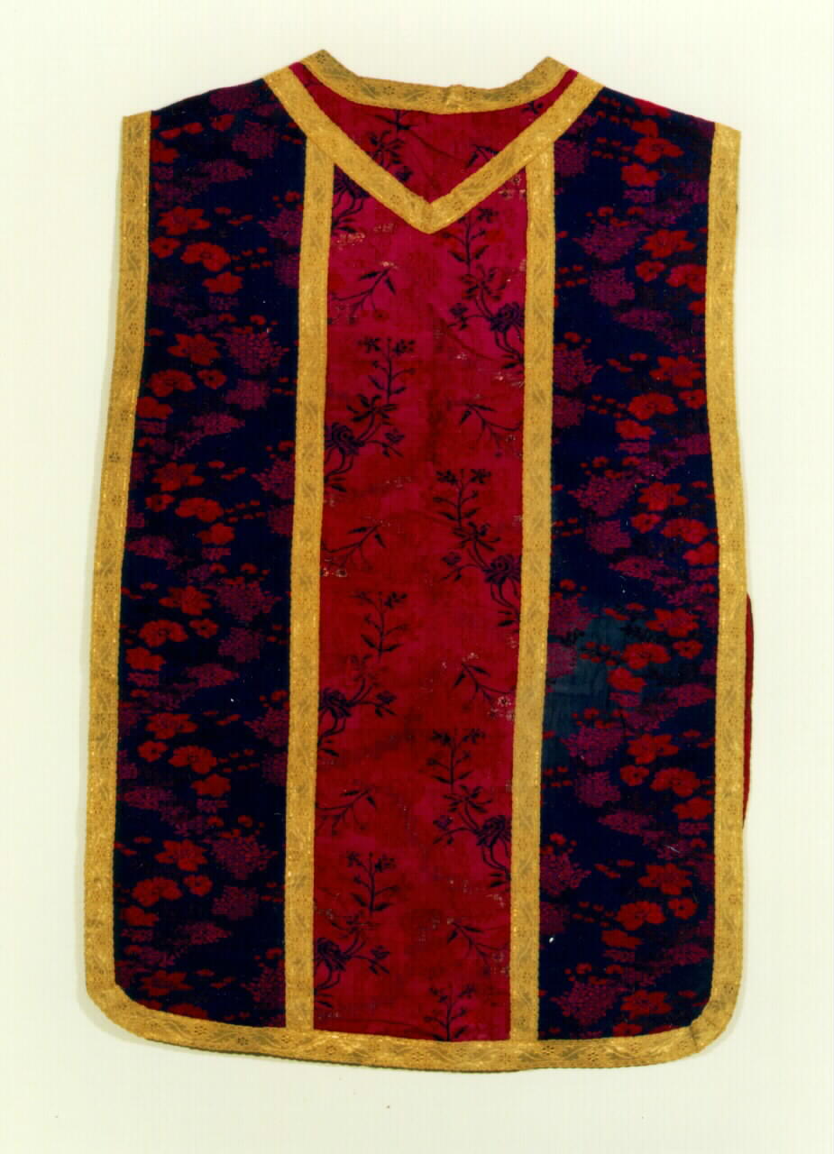 pianeta - manifattura siciliana (ultimo quarto sec. XIX)