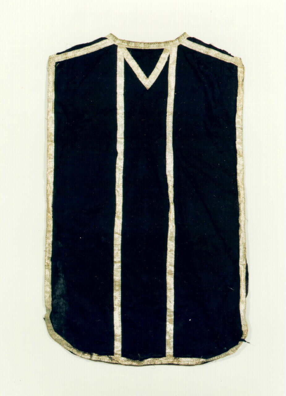 pianeta - manifattura siciliana (Seconda metà sec. XIX)