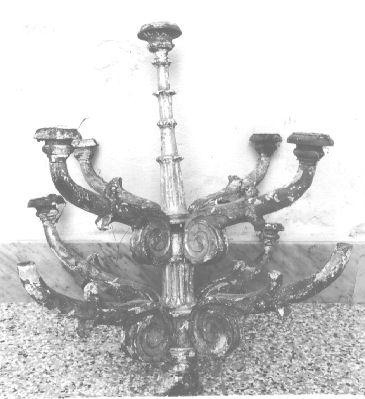 lampadario - ambito apuoversiliese (inizio sec. XIX)