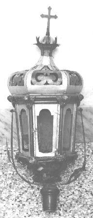 lanterna processionale, serie - ambito apuoversiliese (sec. XIX)
