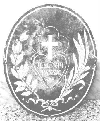 medaglione - ambito apuoversiliese (sec. XIX)