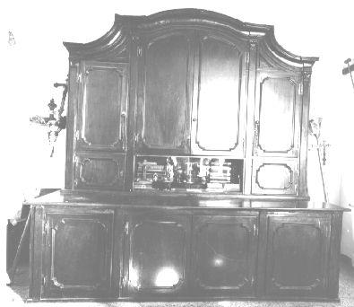 mobile da sacrestia con alzata - ambito apuoversiliese (seconda metà sec. XIX)