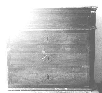 inginocchiatoio - ambito apuoversiliese (sec. XVIII)