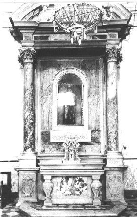 altare - ambito apuoversiliese (fine sec. XVI)