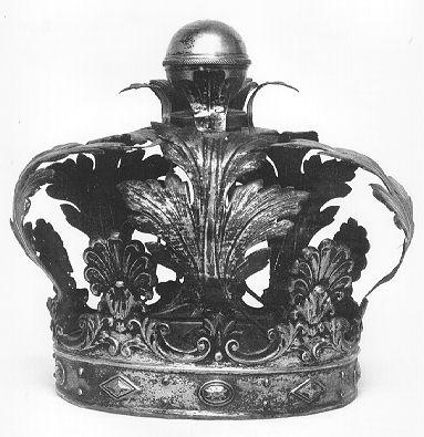 corona da statua - bottega toscana (sec. XIX)