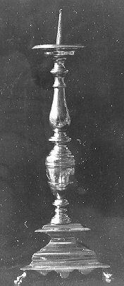 candeliere - ambito toscano (sec. XVII)