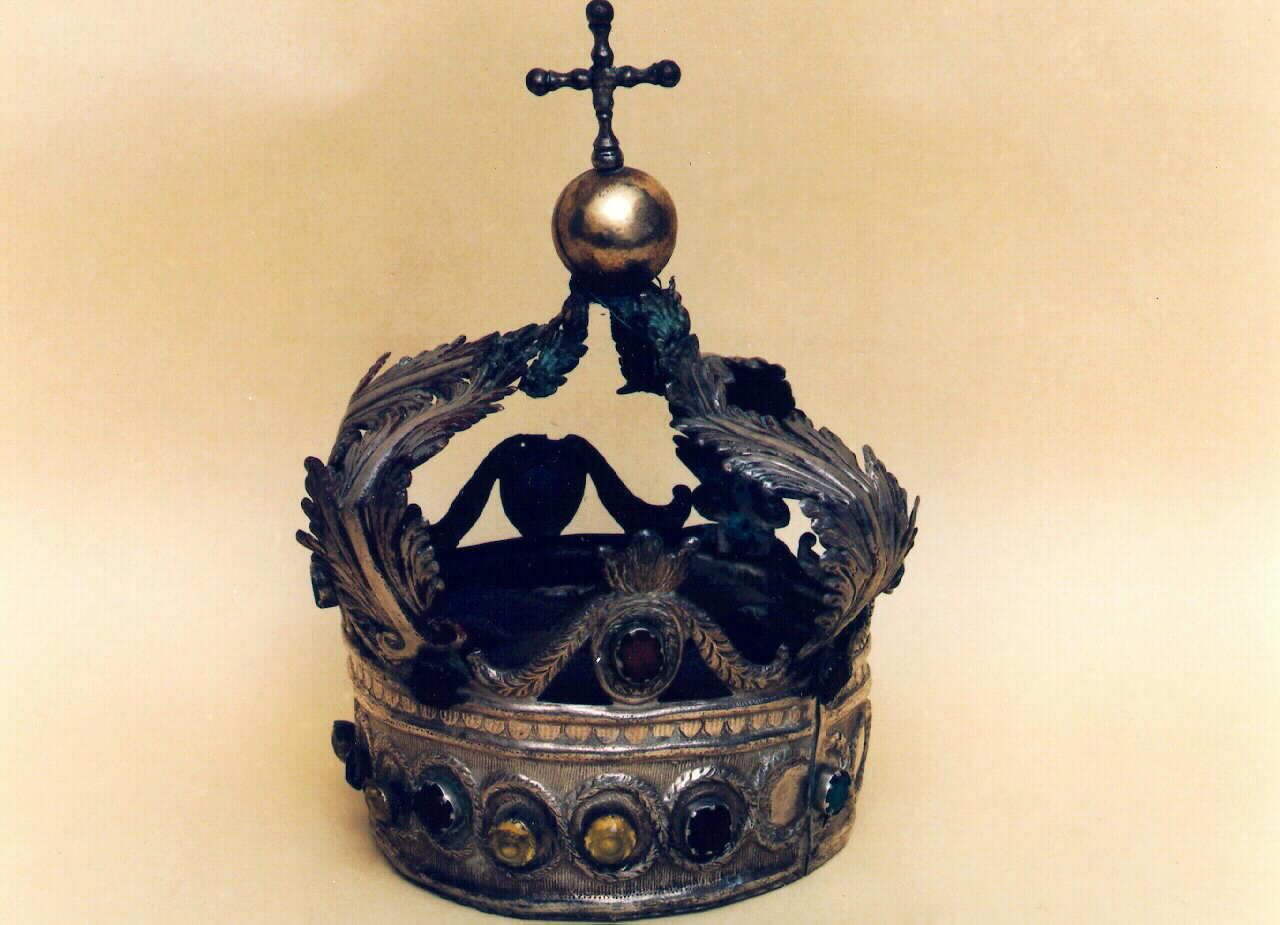 corona da statua - bottega siciliana (Prima metà sec. XVIII)