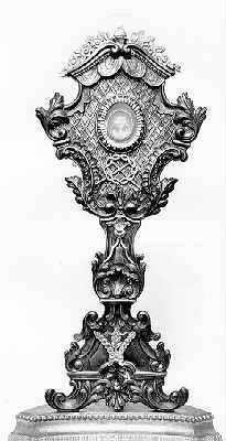 reliquiario di Razzuoli Luigi (attribuito) (primo quarto sec. XIX)