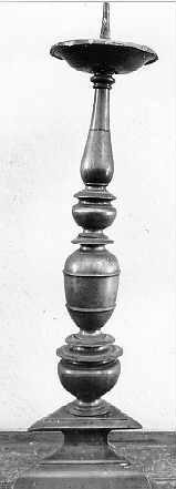 candeliere, serie - bottega toscana (sec. XVII)