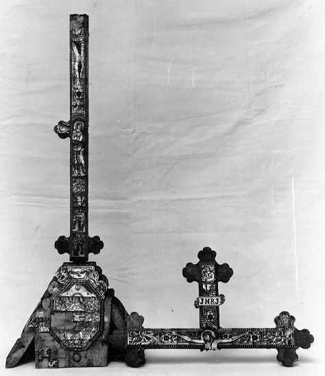 croce - ambito orientale (metà sec. XVIII)