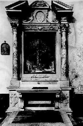 altare - ambito apuoversiliese (sec. XVII)