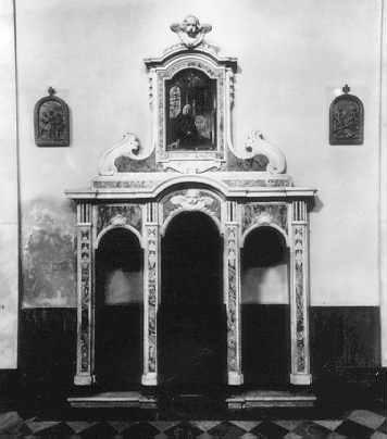 confessionale - ambito apuoversiliese (sec. XVIII)