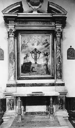 altare - ambito apuoversiliese (sec. XVII)