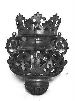 lampada pensile - bottega lucchese (sec. XVII)