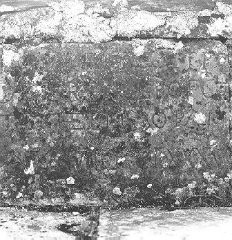 lapide - ambito apuoversiliese (sec. XVIII)