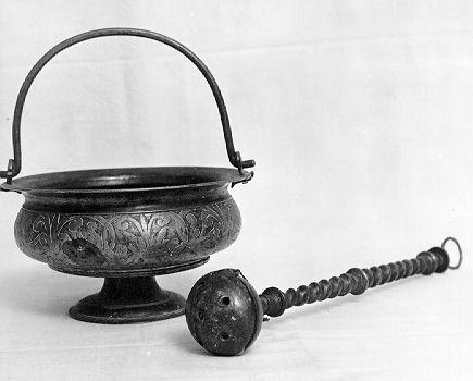 servizio per aspersione - bottega lucchese (sec. XVII)