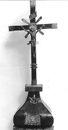 croce da tavolo - bottega lucchese (sec. XVII)