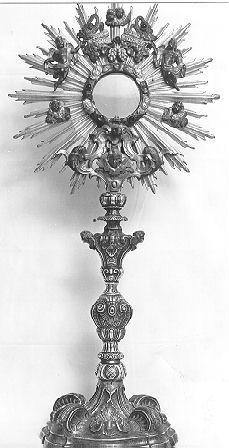 ostensorio - bottega lucchese (sec. XIX)