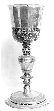 calice - bottega lucchese (sec. XVIII)