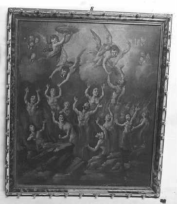 ANIME DEL PURGATORIO (dipinto) di Tommasi Guglielmo (seconda metà sec. XVIII)