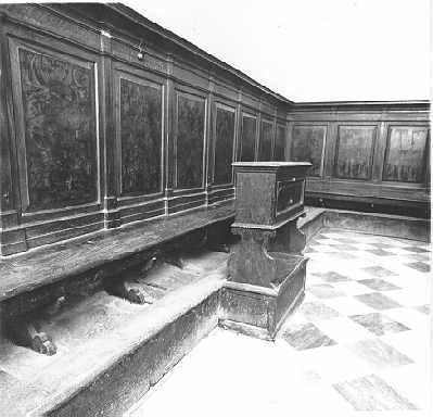 stalli del coro - bottega versiliese (sec. XIX)