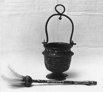 servizio per aspersione - bottega toscana (sec. XVII)