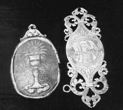 medaglione, serie - bottega toscana (sec. XVIII)