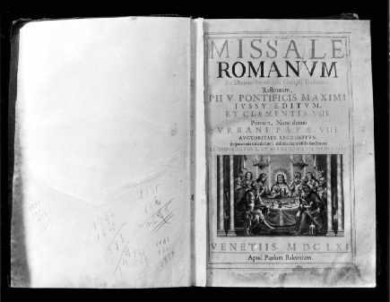 coperta di libro liturgico - ambito veneziano (sec. XVII)