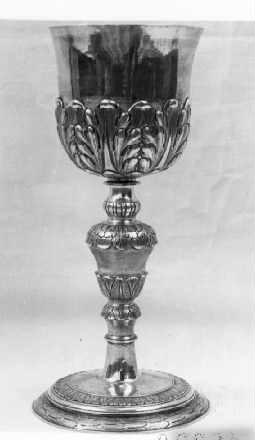 calice - bottega toscana (prima metà sec. XVIII)
