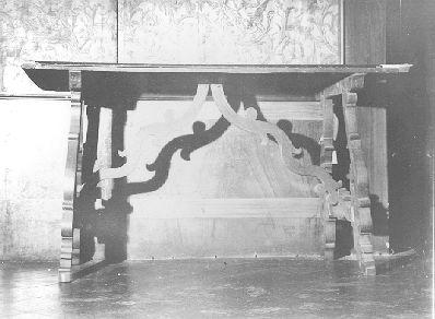 tavolo - manifattura toscana (sec. XVIII)