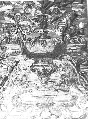 coperta - manifattura romana (metà sec. XVII)