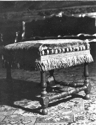 sgabello - manifattura lucchese (sec. XVII)