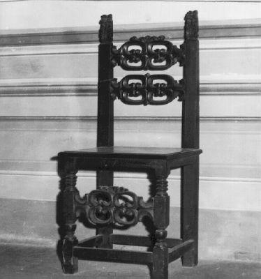 seggiolone - manifattura toscana (fine sec. XVII)