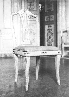 divano, serie - manifattura toscana (fine sec. XVIII)