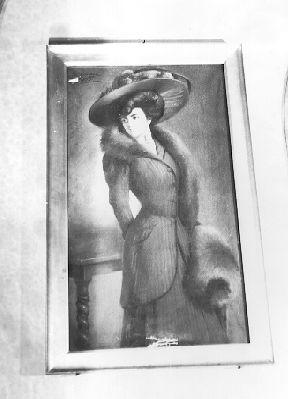 RITRATTO DI LUISA BORROMEI (dipinto) di Cenami Amedeo (sec. XX)