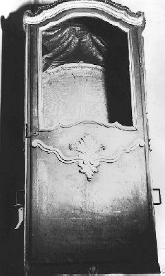 portantina - manifattura toscana (sec. XVIII)