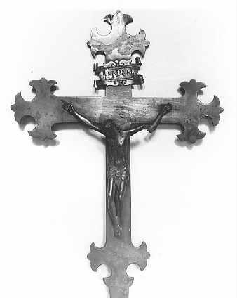 croce processionale - ambito toscano (sec. XVIII)