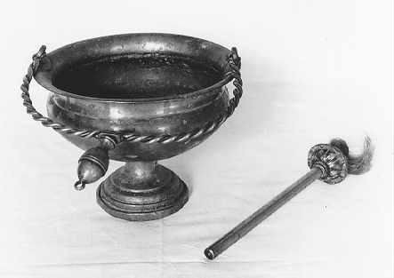 servizio per aspersione - bottega lucchese (fine sec. XVIII)