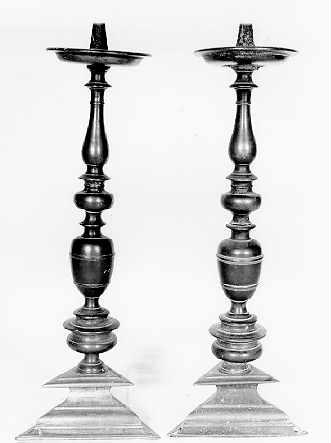 candeliere, serie - ambito versiliese (fine sec. XVII)