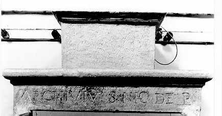 lastra - ambito apuoversiliese (sec. XVII)