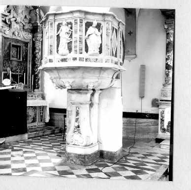 pulpito - ambito apuoversiliese (sec. XVIII)