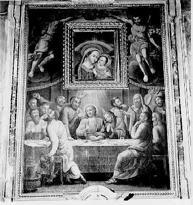 ULTIMA CENA (dipinto) - ambito toscano (fine sec. XVIII)