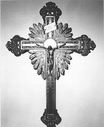 croce processionale - bottega fiorentina (sec. XIX)