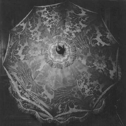 ombrellino processionale - manifattura toscana (seconda metà sec. XVIII)