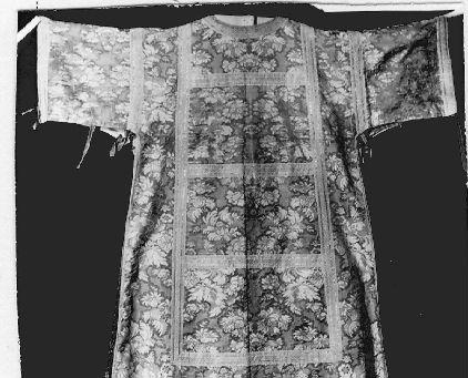 dalmatica, serie - manifattura lucchese (seconda metà sec. XVIII)