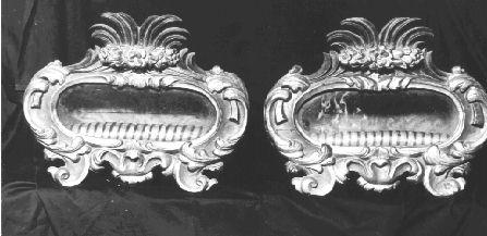 reliquiario a teca - a urna, serie - ambito lucchese (sec. XVIII)