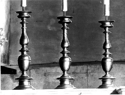 candeliere, serie - ambito lucchese (sec. XVII)