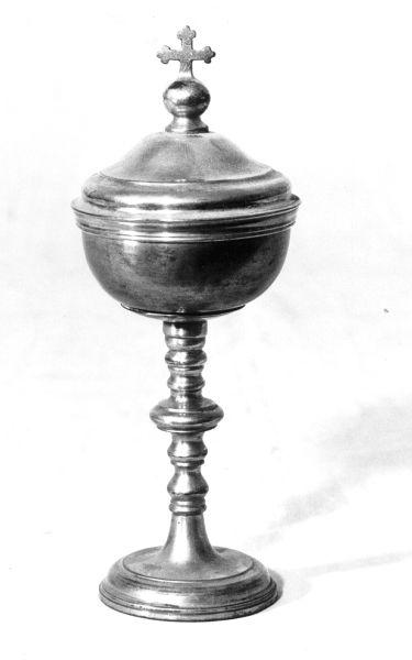 pisside - bottega italiana (fine/inizio secc. XVII/ XVIII)