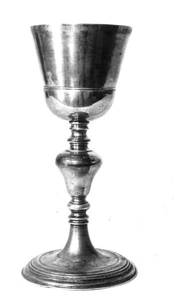calice - bottega italiana (fine/inizio secc. XVII/ XVIII)